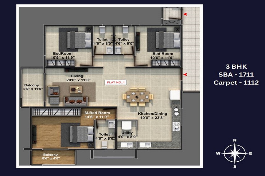 Typecal Floor Plan